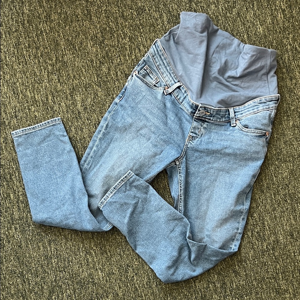 H&M Light Blue Maternity Jeans